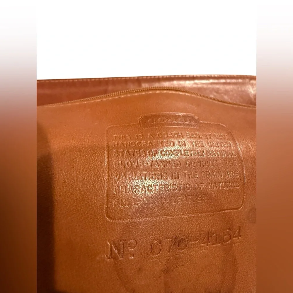 Coach‎ Tan Leather Shoulder Bag